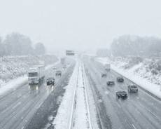 sneeuw-snelweg